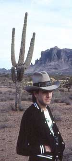 Young Brad in the desert